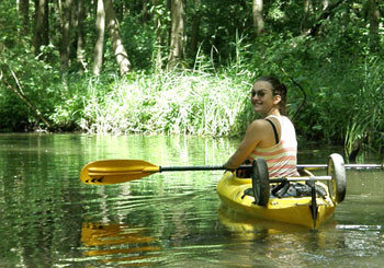 Paddeltour auf der Schwanenhavel